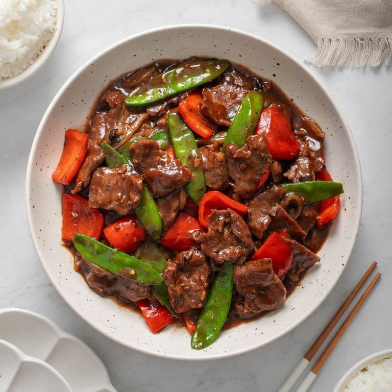 Beef with Black Bean Sauce / 豆豉牛