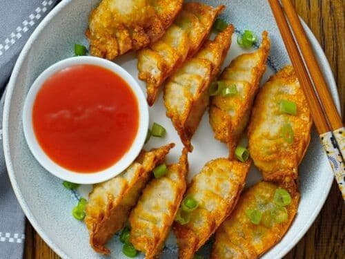 Deep-Fried Chicken Pot Stickers / 鸡锅贴 (10 pcs)