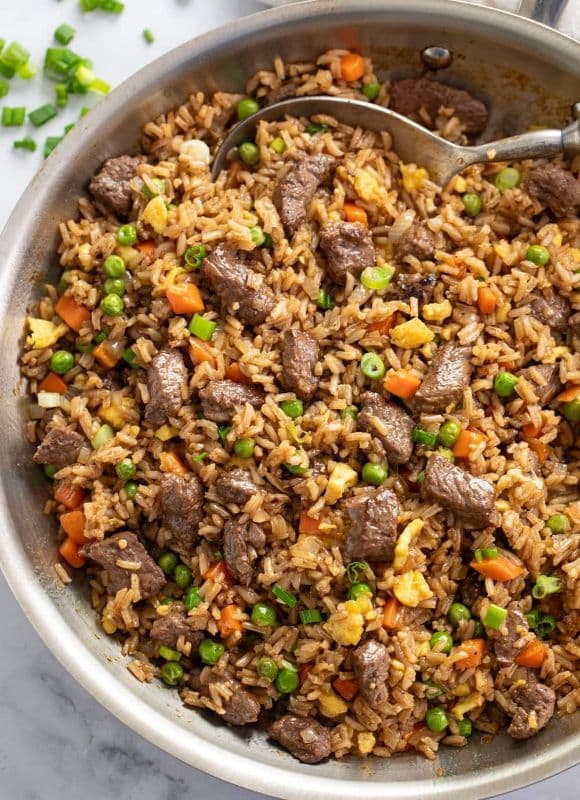 Beef Fried Rice / 牛炒饭