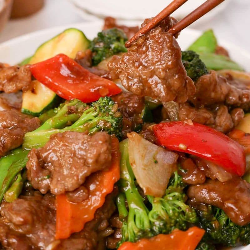 Beef with Assorted Vegetables / 蔬菜牛