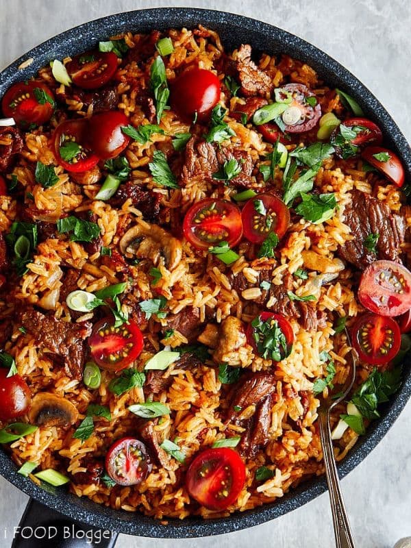 Beef with Tomato Fried Rice / 番茄牛炒饭