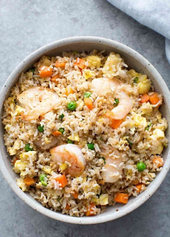 Shrimp Fried Rice / 虾炒饭