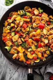 Chicken with Vegetables / 蔬菜鸡 (SP)