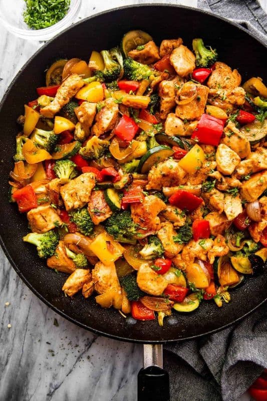 Chicken with Vegetables / 蔬菜鸡 (LS) (11:30-15:00)