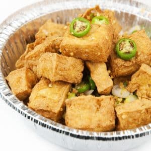 Crispy Tofu / 葱豆腐