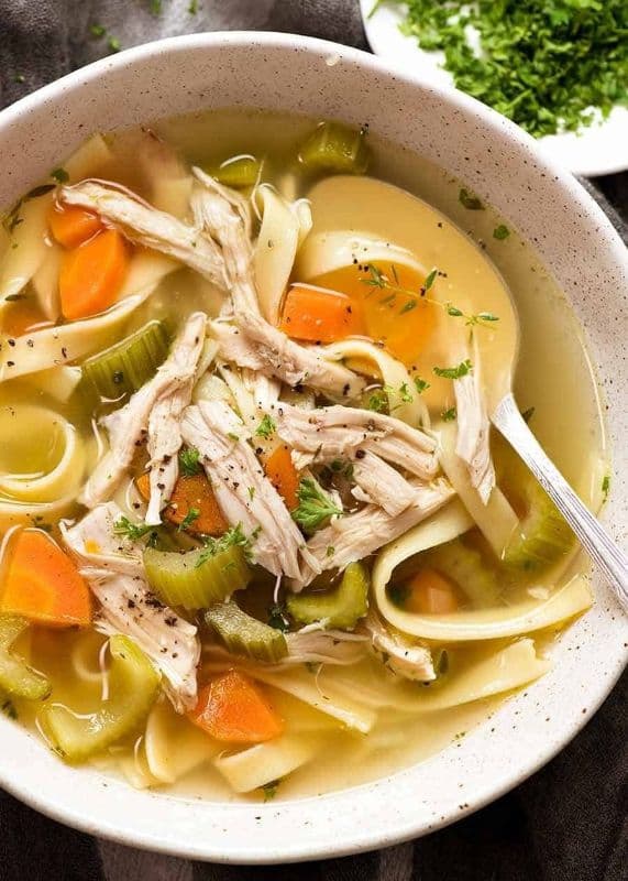 Chicken Noodle Soup / 鸡汤面