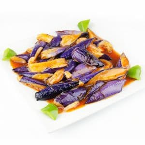 Eggplant with Spicy Garlic Sauce / 鱼香茄子